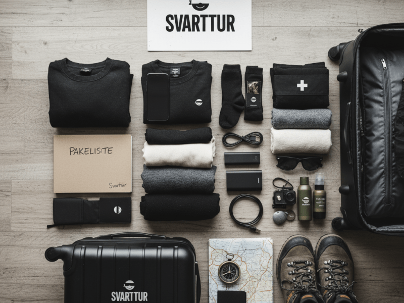 🎒 Pakkeliste – Svarttur&nbsp;2025